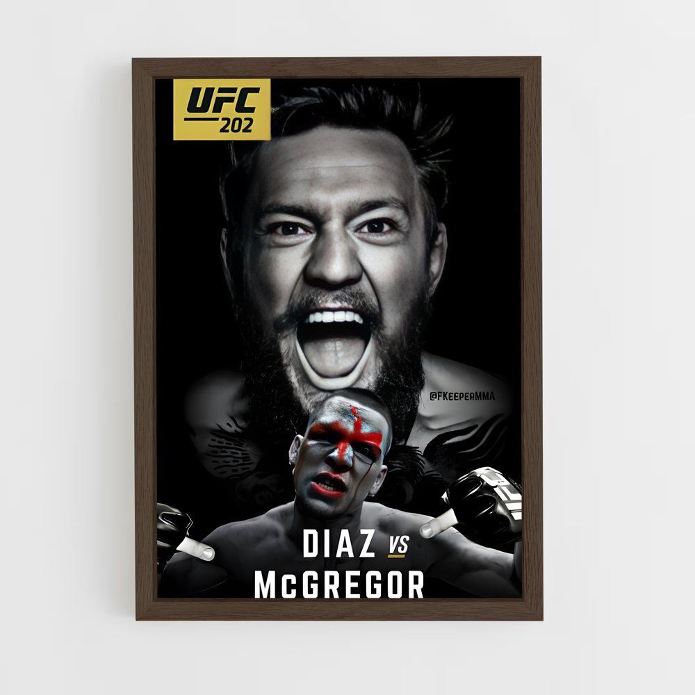 Poster Octagon Showdown – affiche MMA (vue 5)